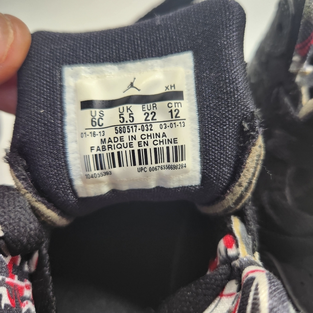 Nike Air Jordan 1 Retro '93 Kid's Size Size 6C - Picture 7 of 8
